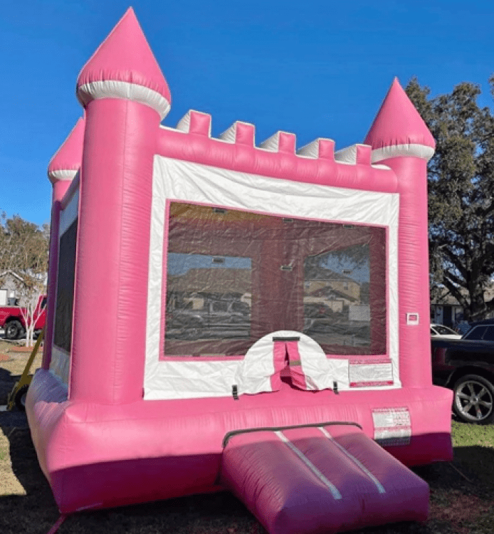 Pink Castle Bounce House